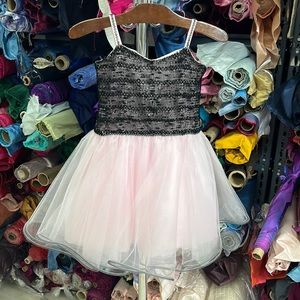 Black and pink children’s dress
